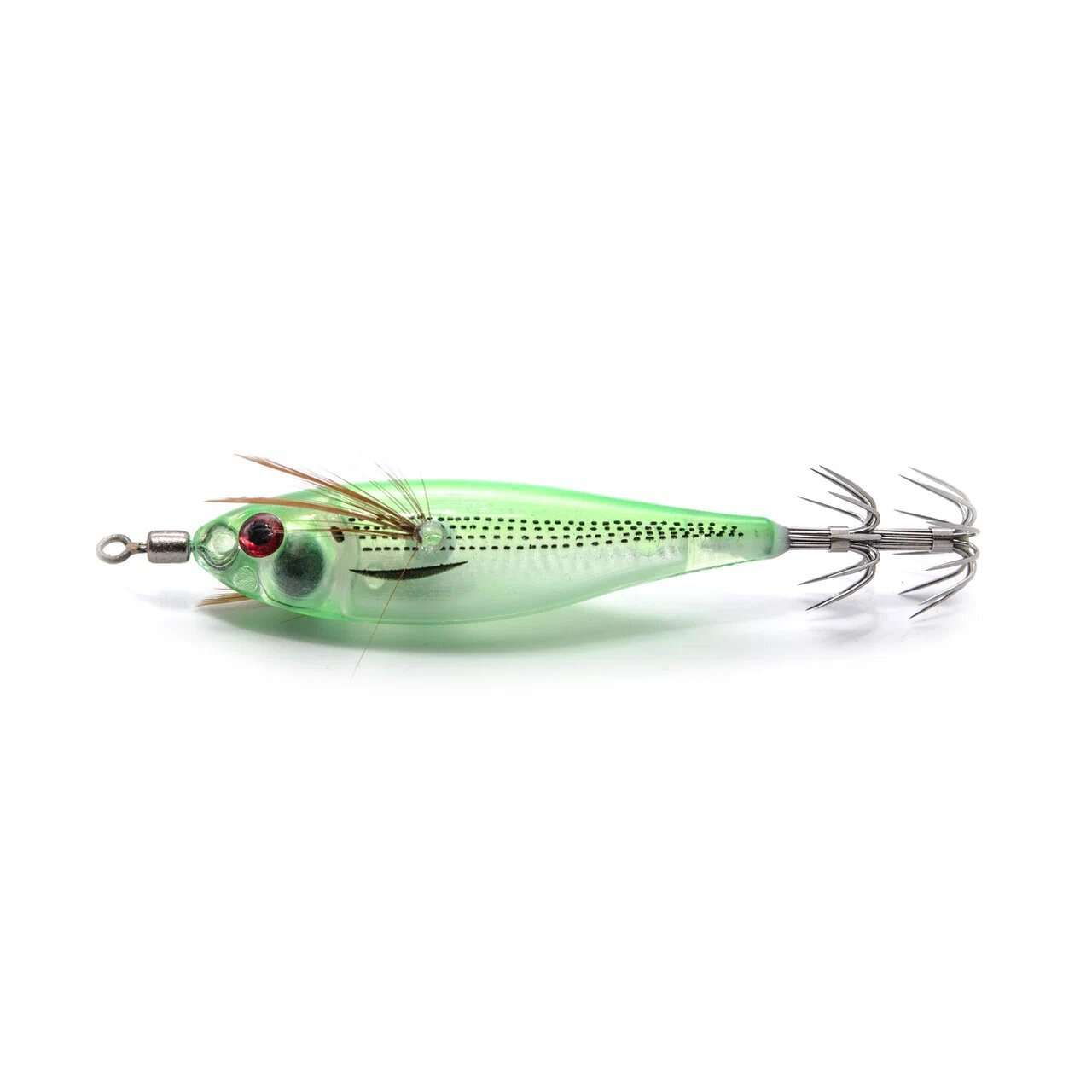 Super Green Luminous Squid Hook Deep Sea Glow Underwater Catch Fishing Lure NEW