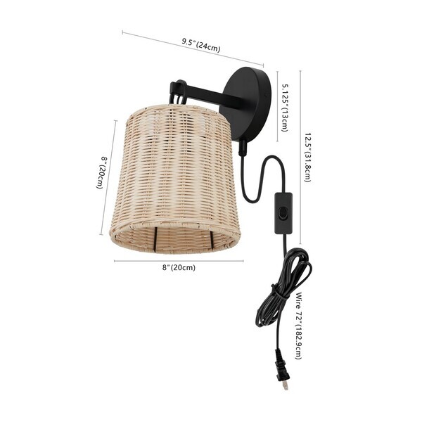 Safavieh CIARAN 9.5" WALL SCONCE, Reduced Price 2172730518 SCN4080B-SET2