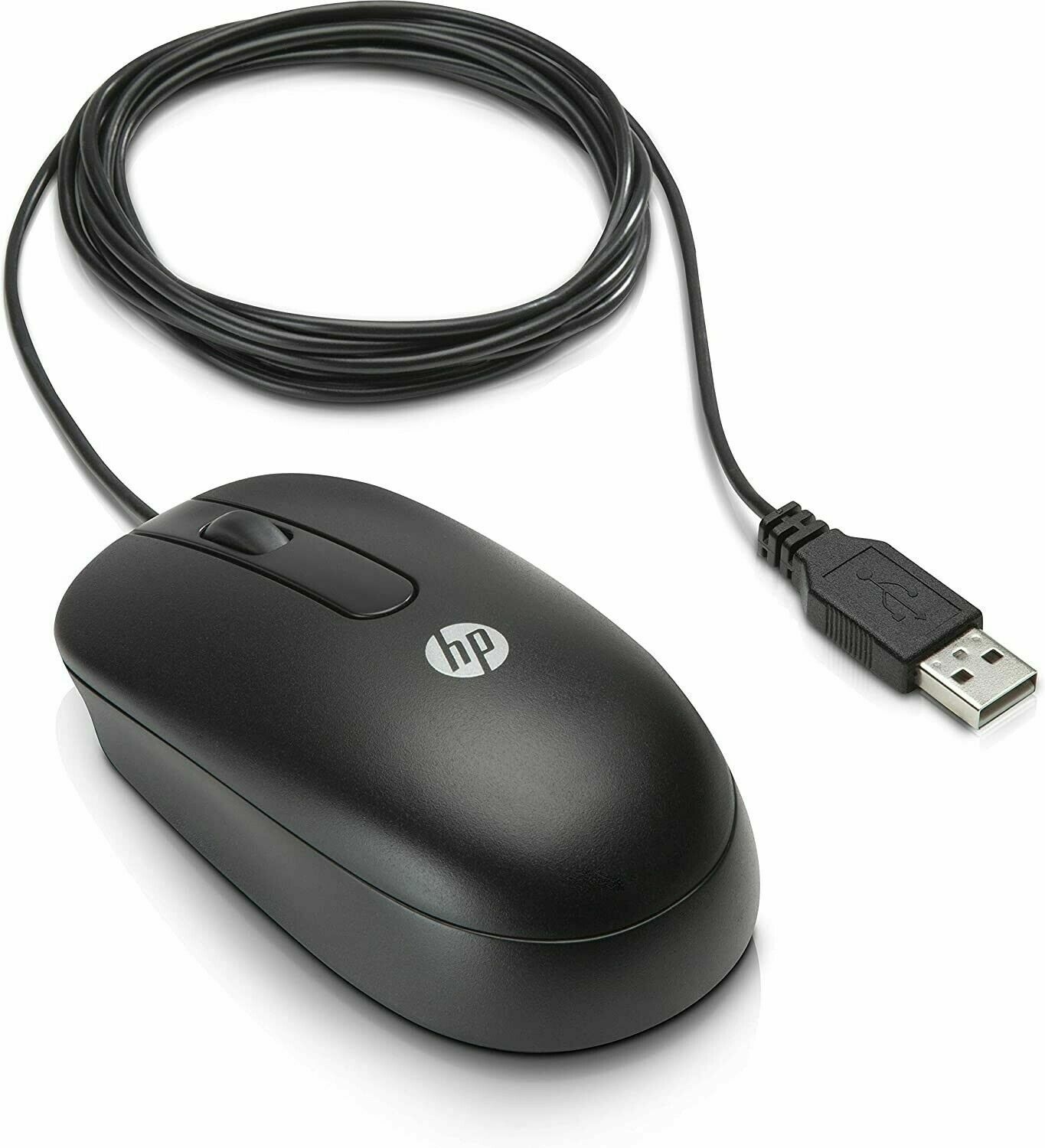 NEW Original HP Wired USB Optical DPI: 800 Mouse Black - QY777AA FREE SHIPPING