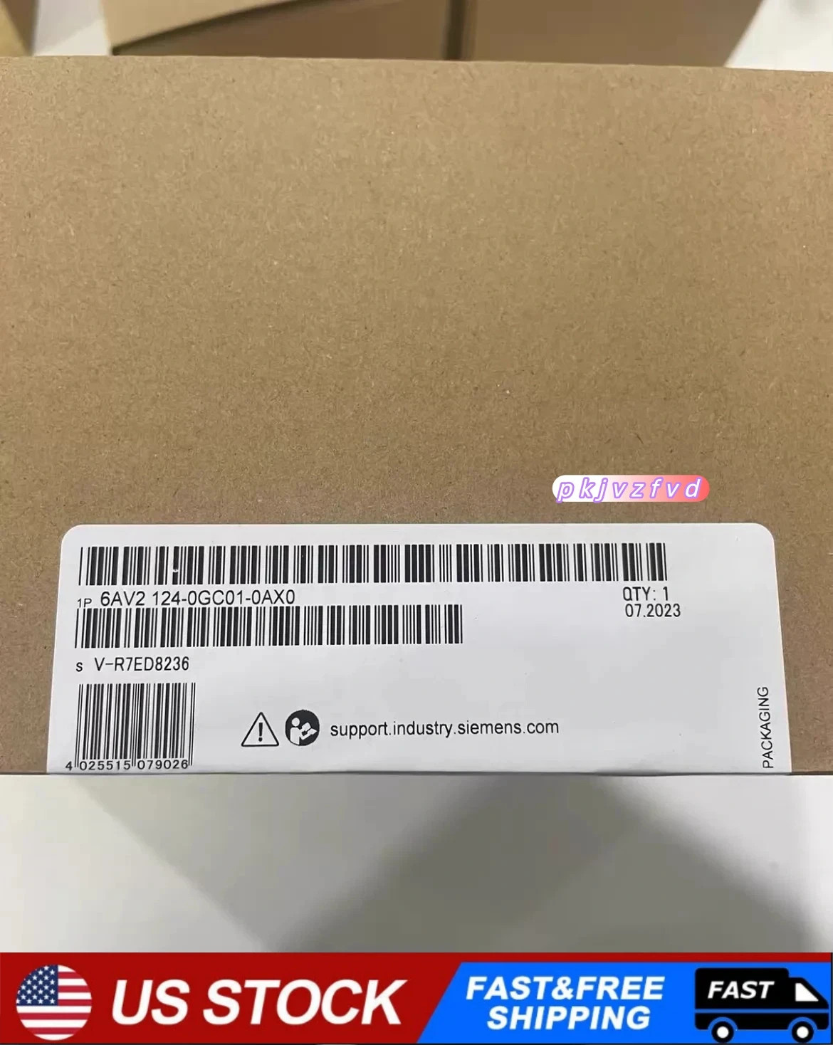Original 6AV2124-0GC01-0AX0 Siemens NEW Touch Screen US Stock Sealed