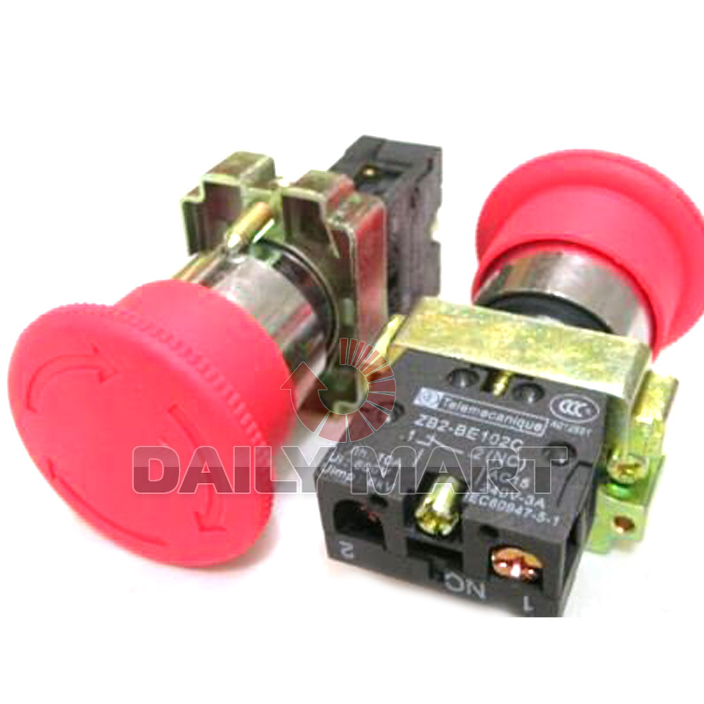 SCHNEIDER XB2-BS542 MODULE TWIST RELEASE EMERGENCY STOP SWITCH NEW