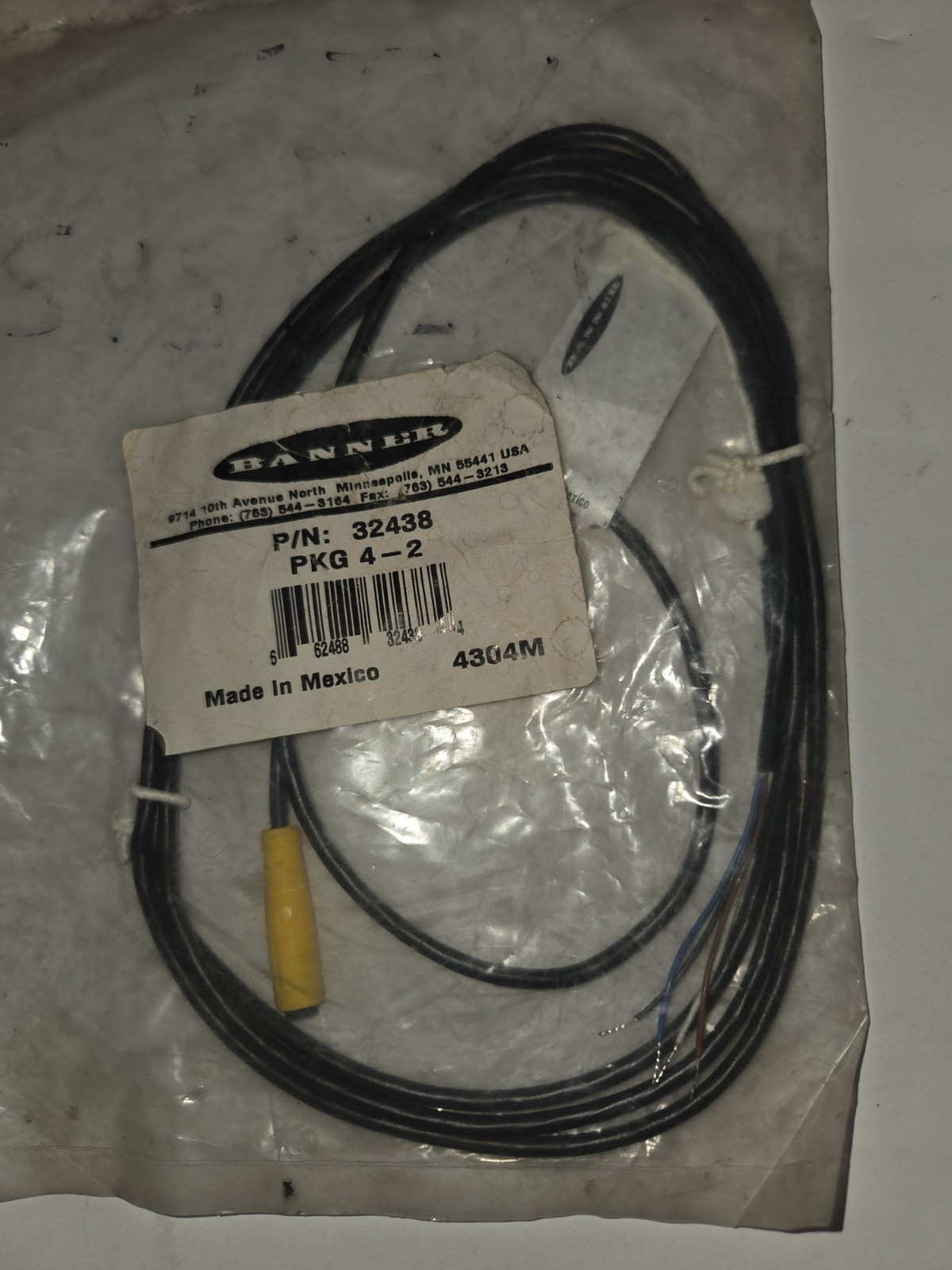 NEW GENUINE BANNER 32438 CORDSET PKG 4-2