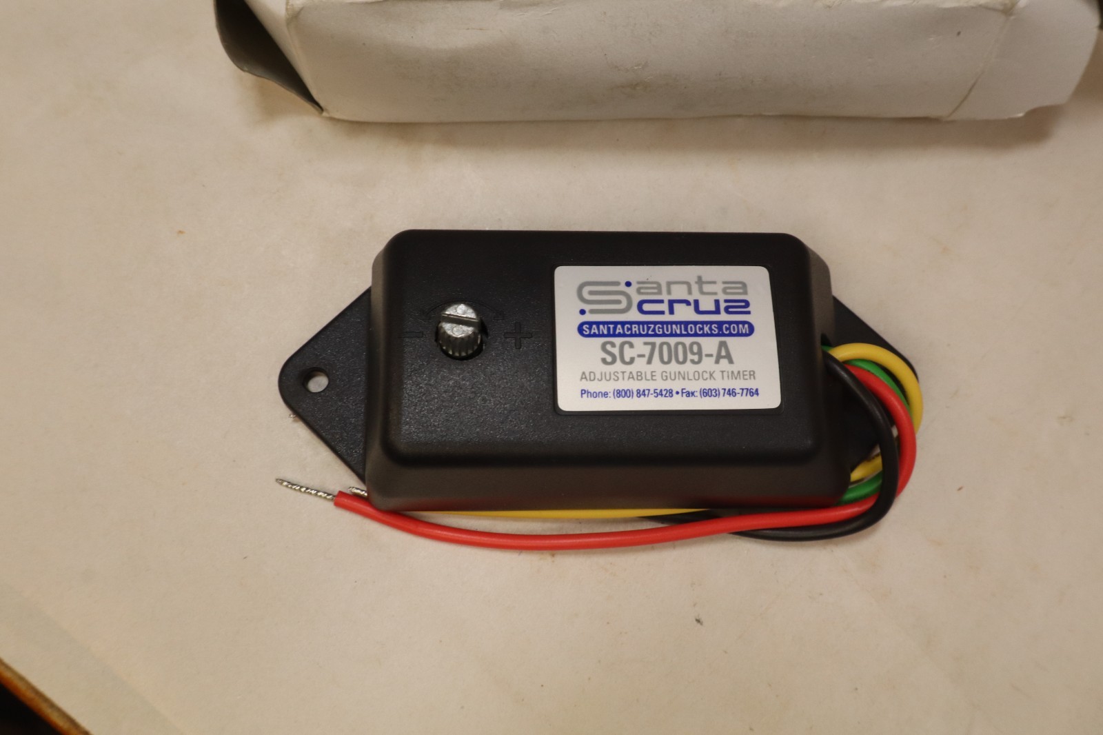 Santa Cruz Adjustable Gun Lock Timer SC-7009-A