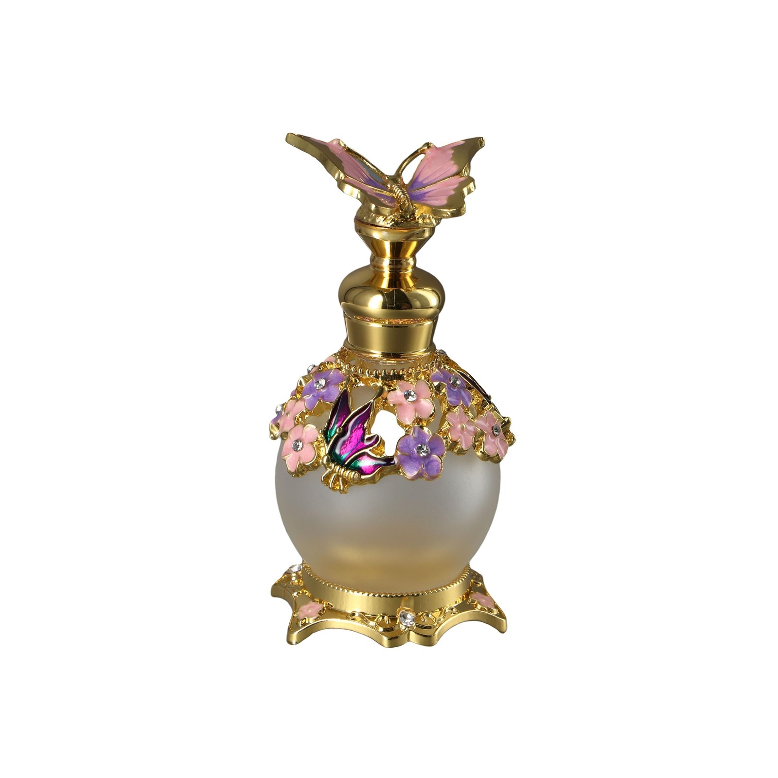 Leadigol Butterfly Perfume Bottle,15ml Refillable Empty Reusable Perfume Bott...