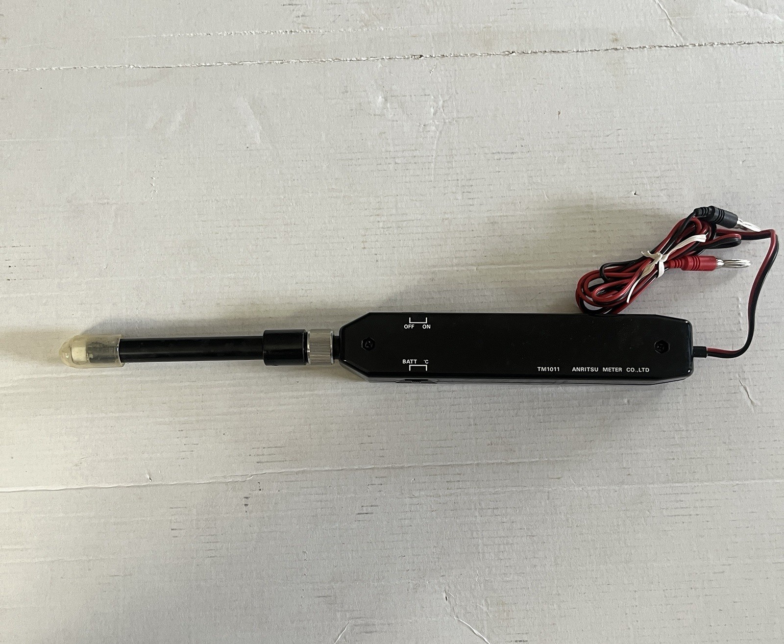 Anritsu Meter TM1011 Temperature Probe w/case