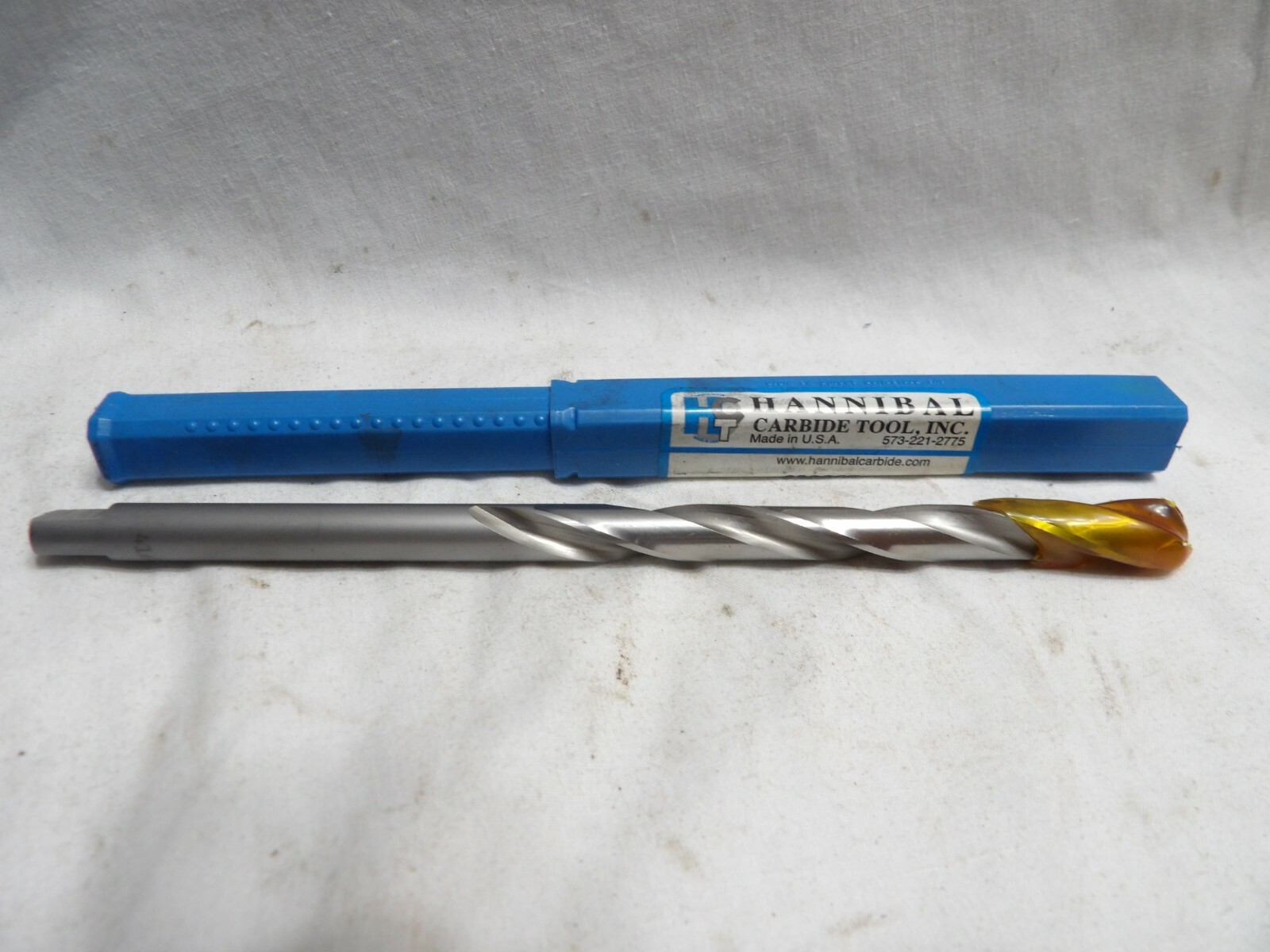 Hannibal Carbide Tool 8.5mm Carbide Tip Drill Bit 630085 (Made in the USA)