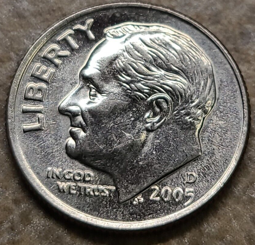 2005 D Roosevelt Dime Clad ** ON HAND **