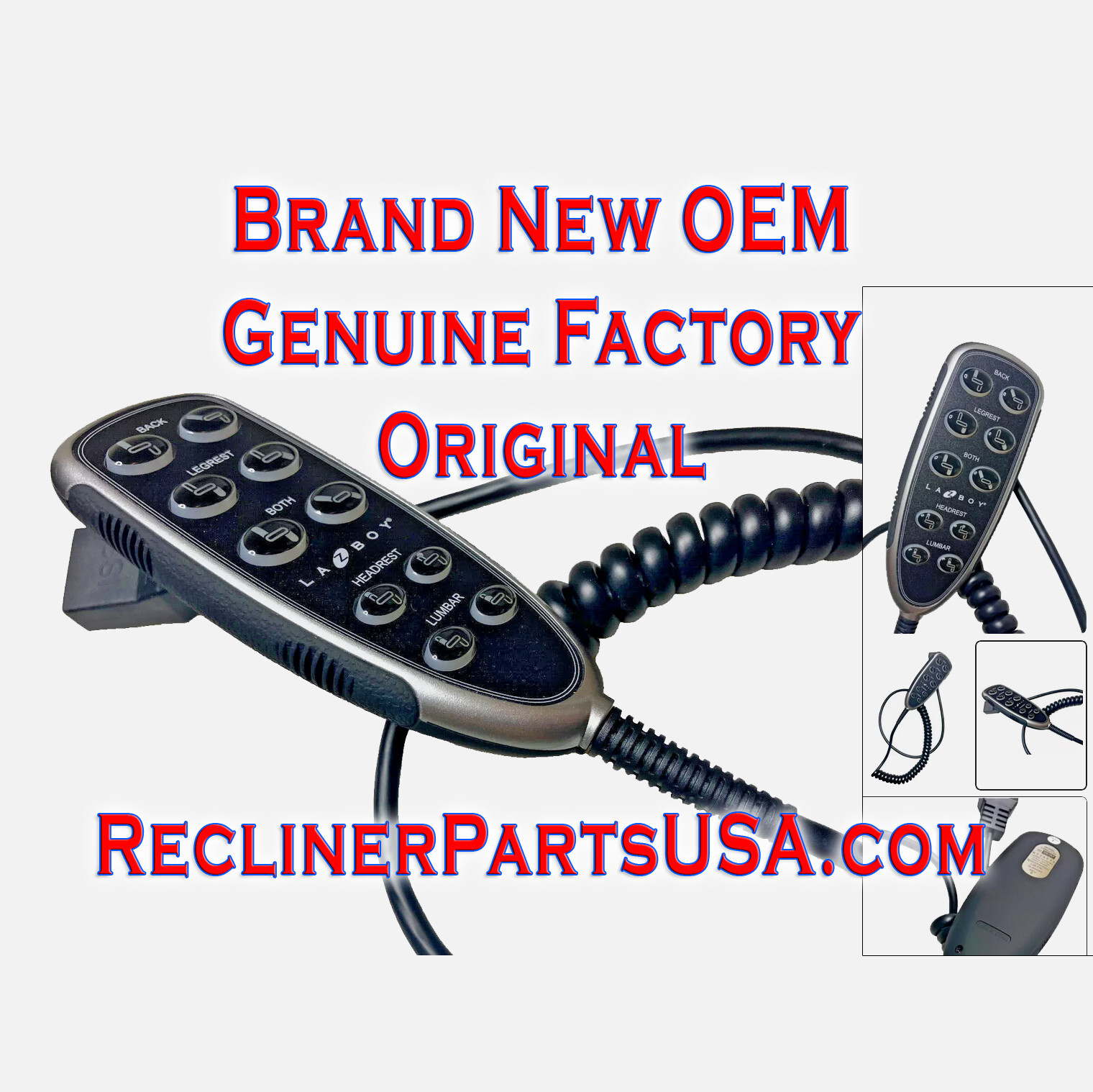 ON SALE BRAND NEW Lazy La-Z-Boy 10.000047 Remote Control 11860UT-07 or 11860U-07