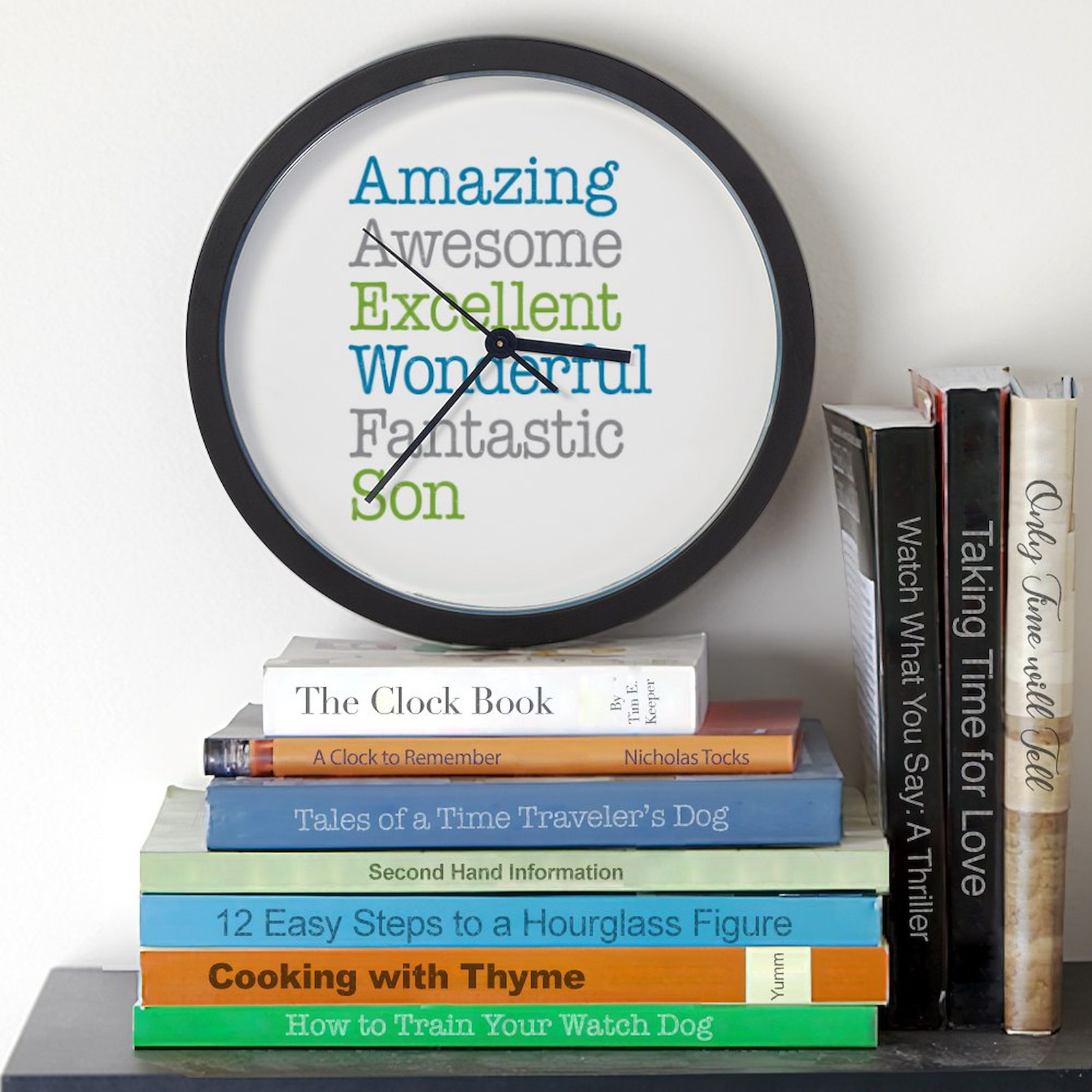 CafePress Son Amazing Fantastic 10" Wall Clock (1313899401)