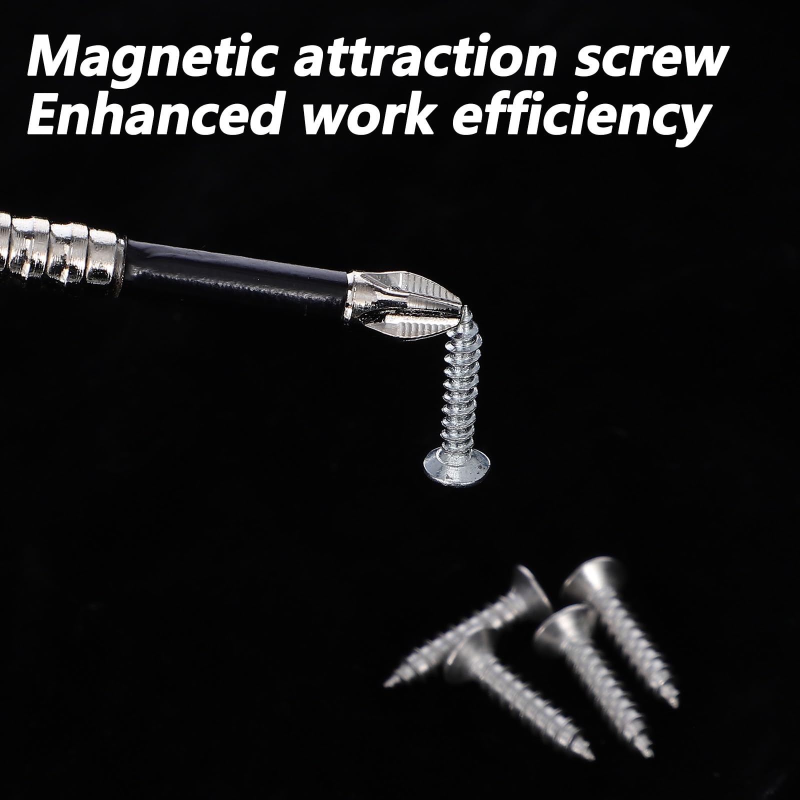 6Pcs Fixion Tools Drill Bits High Magnetic Screwdriver Drill Bit Set Anti Sli...
