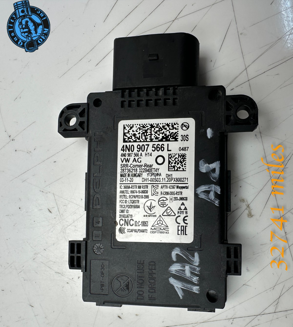 2019-2025 AUDI A6 A7 A8 Q7 Q8 PORSCHE CAYENNE  REAR BLIND SPOT RADAR SENSOR OEM