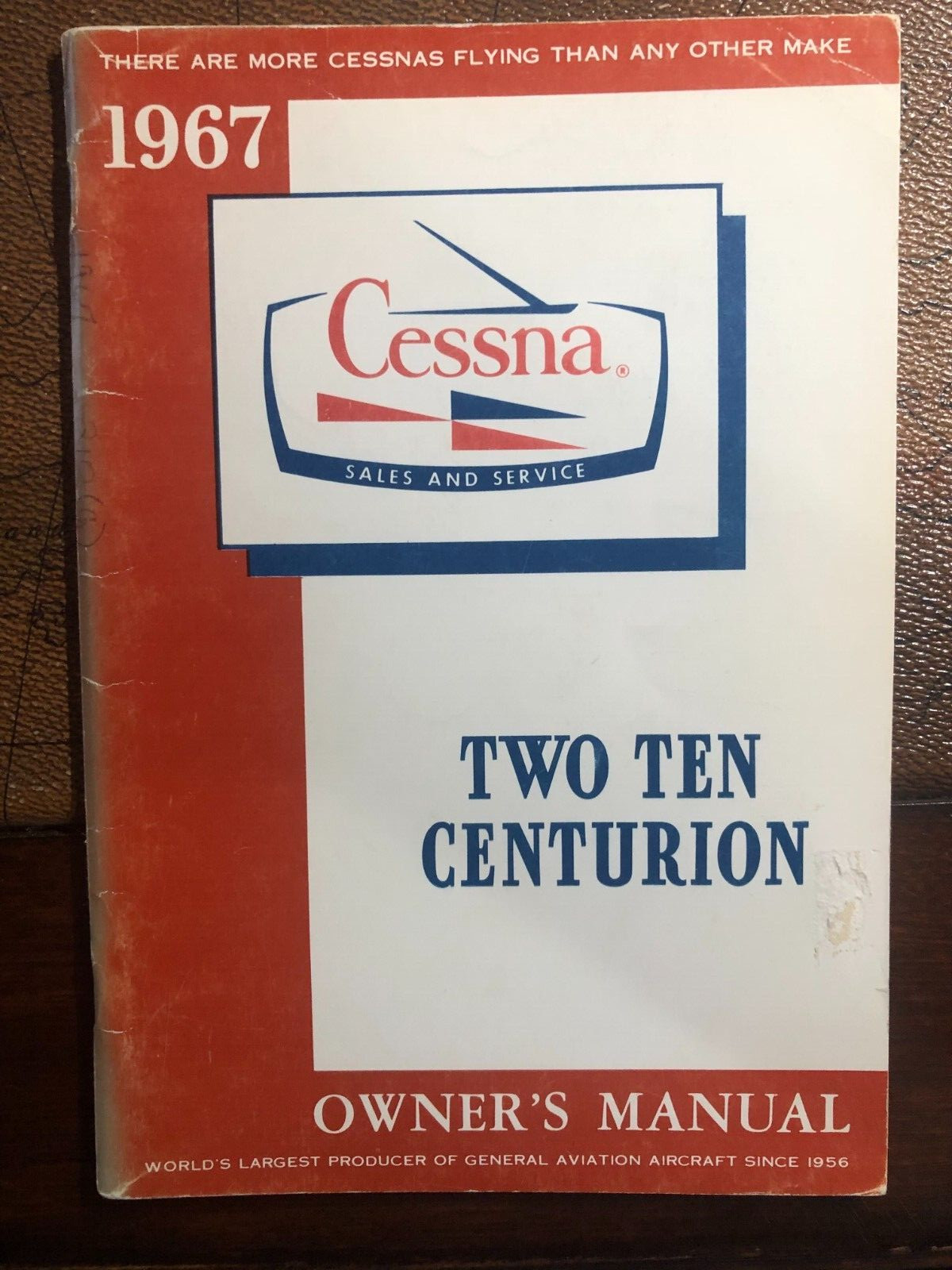 Cessna Owner's Manual 210 Centurion 1967