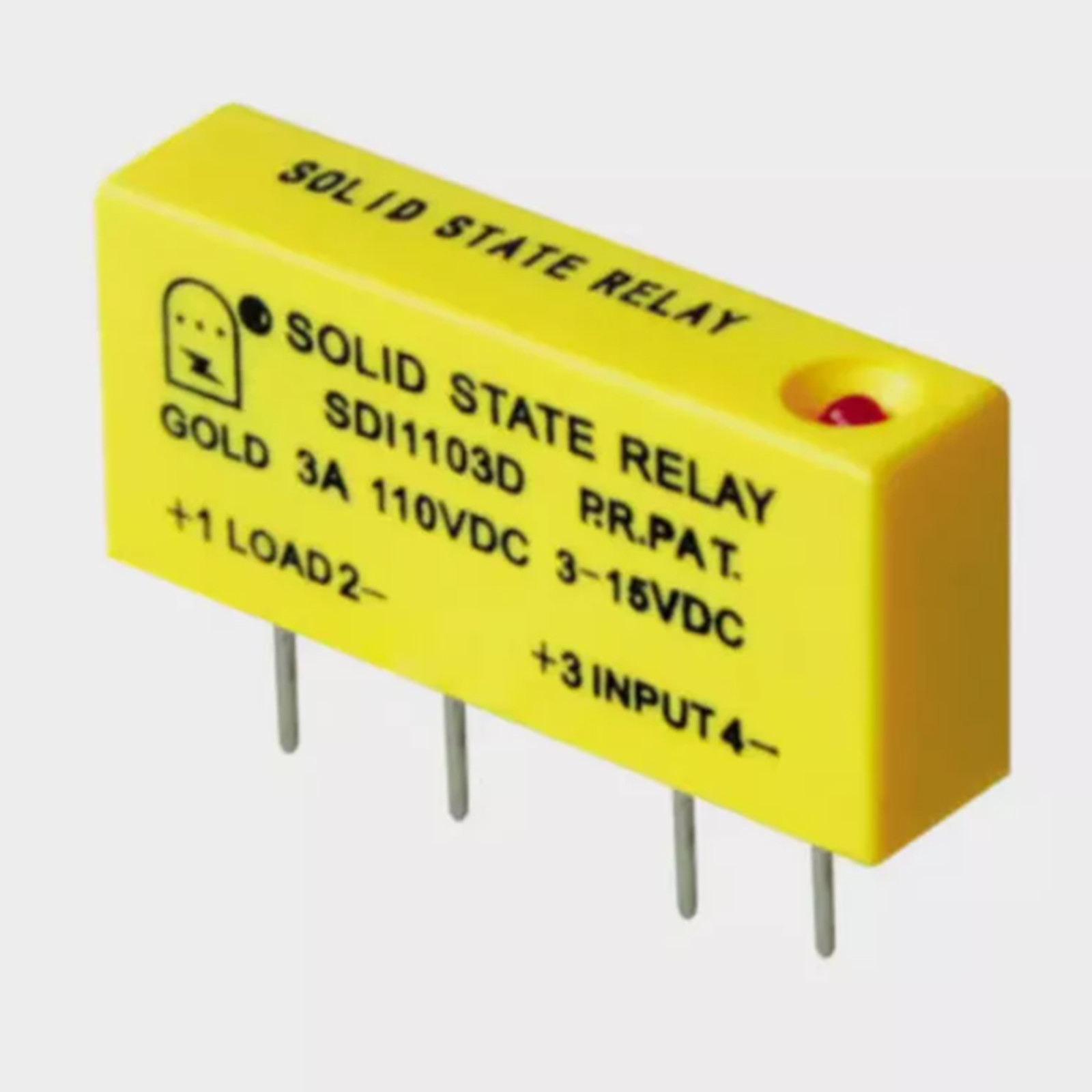 10PCS/New In Box GOLD SDI1103D Solid State Relay 3A 110VDC