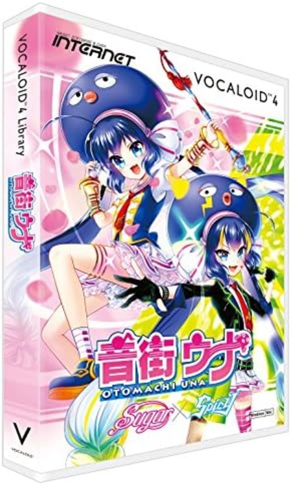 VOCALOID 4 Library sound area UNA PC software music production F/S w/Tracking#
