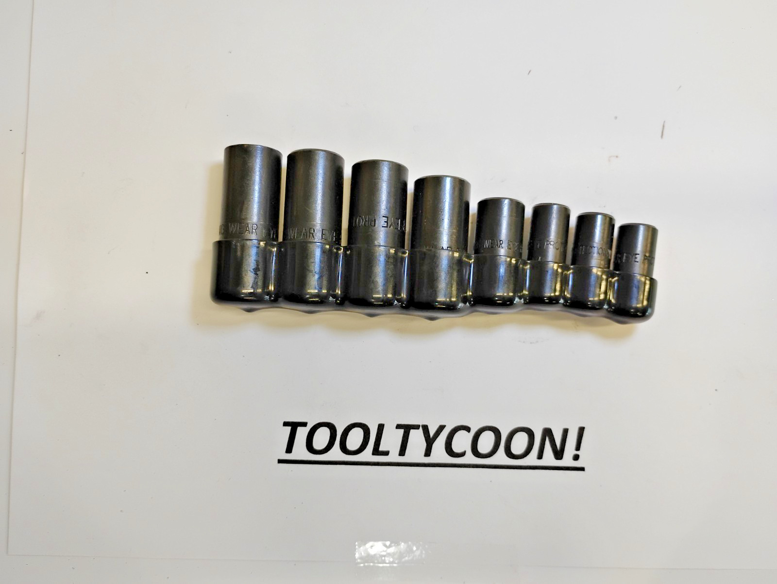 Blue Point TOOLS NEW TDL8 Tap Socket SET 8 Piece Set