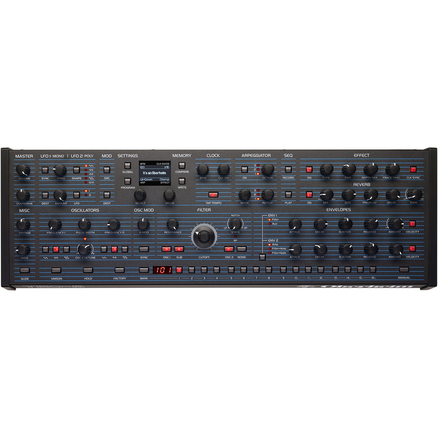 Oberheim TEO-5 Desktop Synthesizer