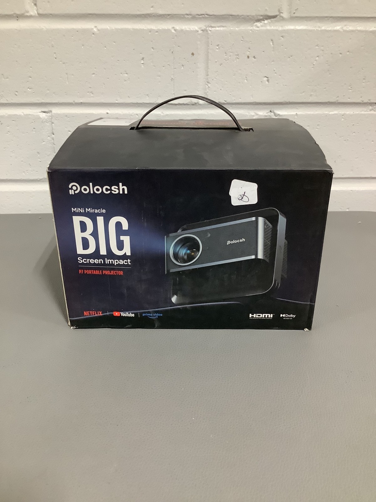 Polocsh Mini Miracle Big Screen Impact P7 Portable Projector