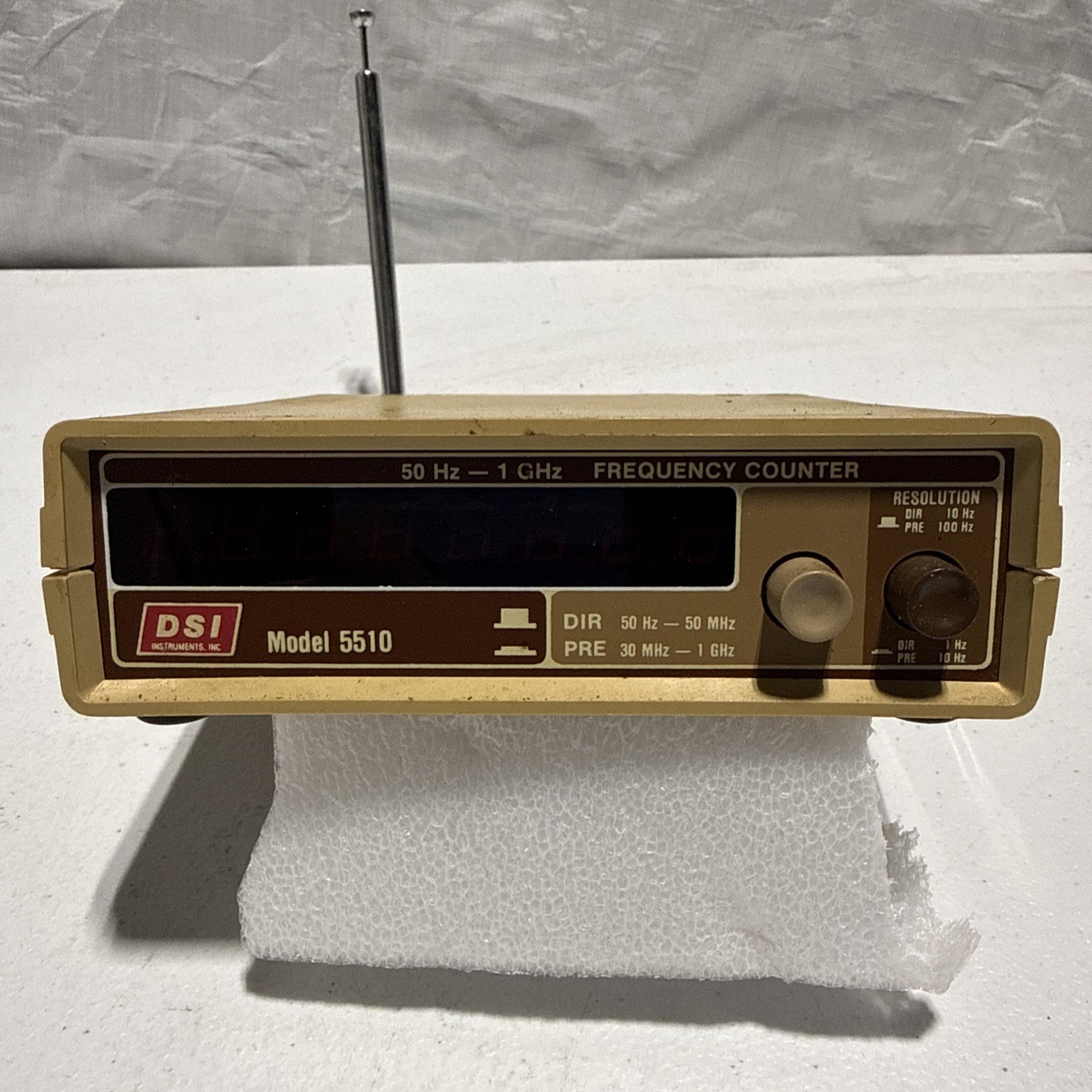 DSI 5510 Frequency Counter Untested  Estate Sale