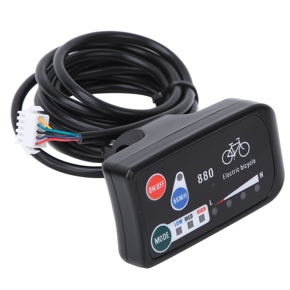 KT-LED880 E-Bike Display Control Panel Connector