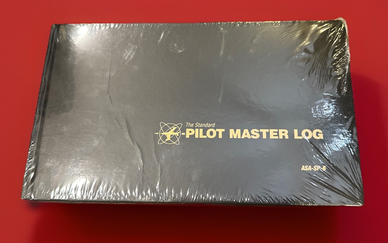 NEW SEALED The Standard Pilot Master Log: ASA-SP-6 Pilot Logbooks Hardcover