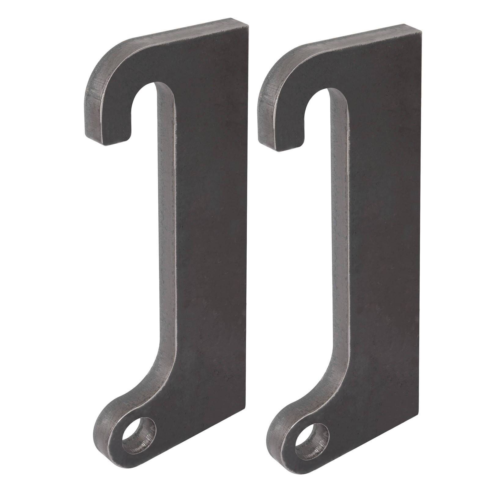 2 For Cat IT28 Loader mounts Steel Blank Quick Tach Bracket Attach Loader mounts