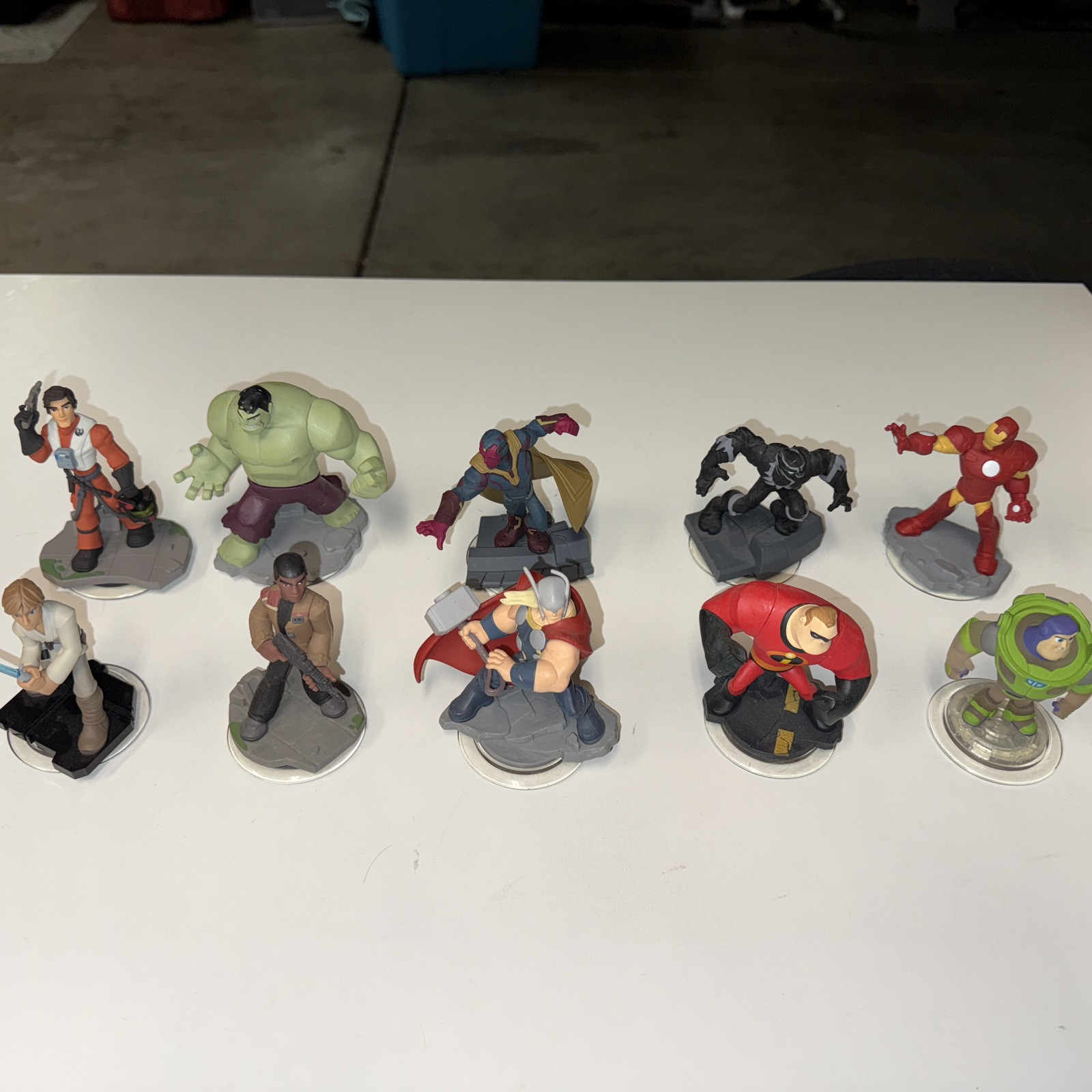 Disney Infinity Figures 10 Pieces