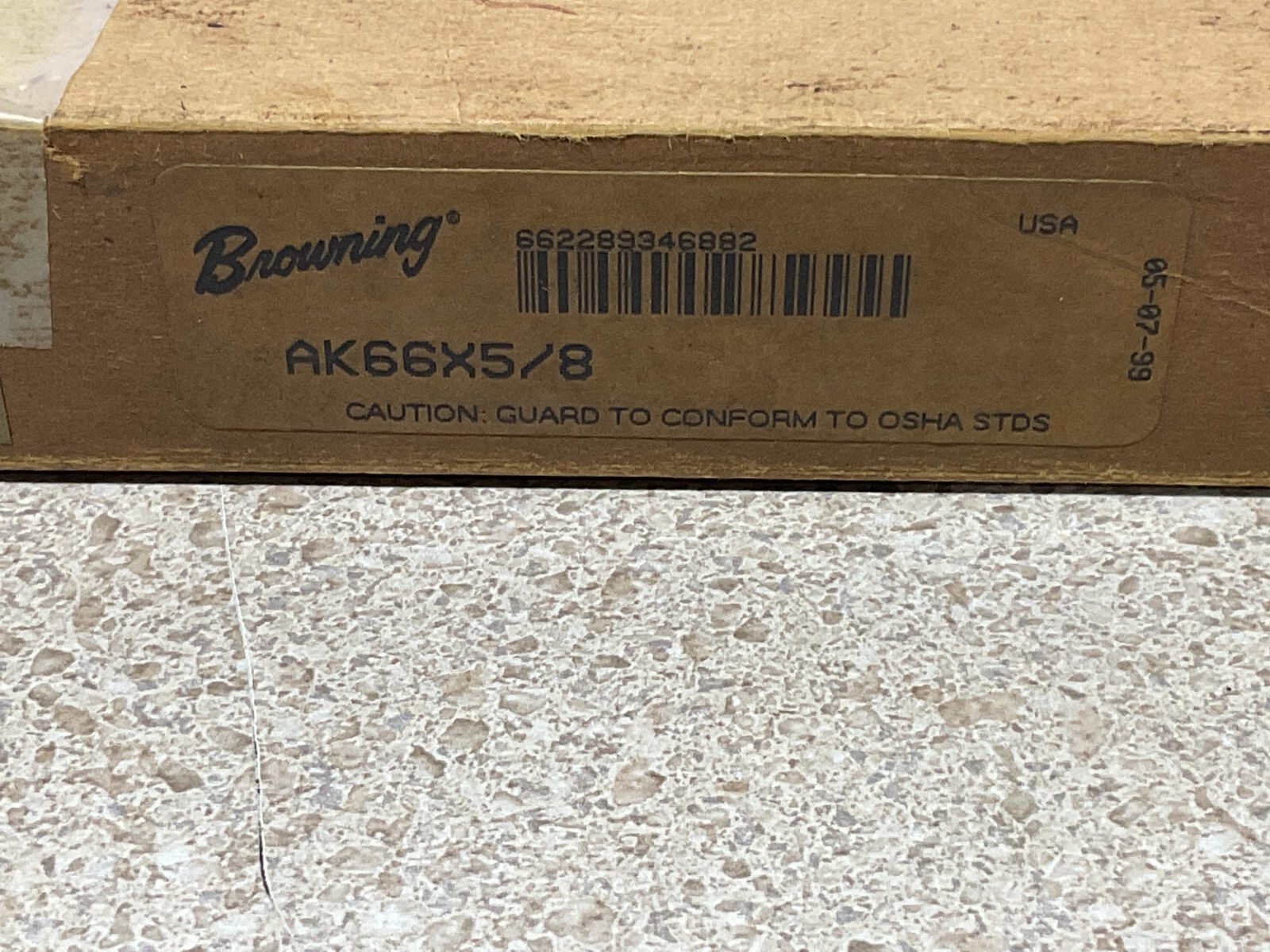 Browning Sheave AK66X 5/8 NEW