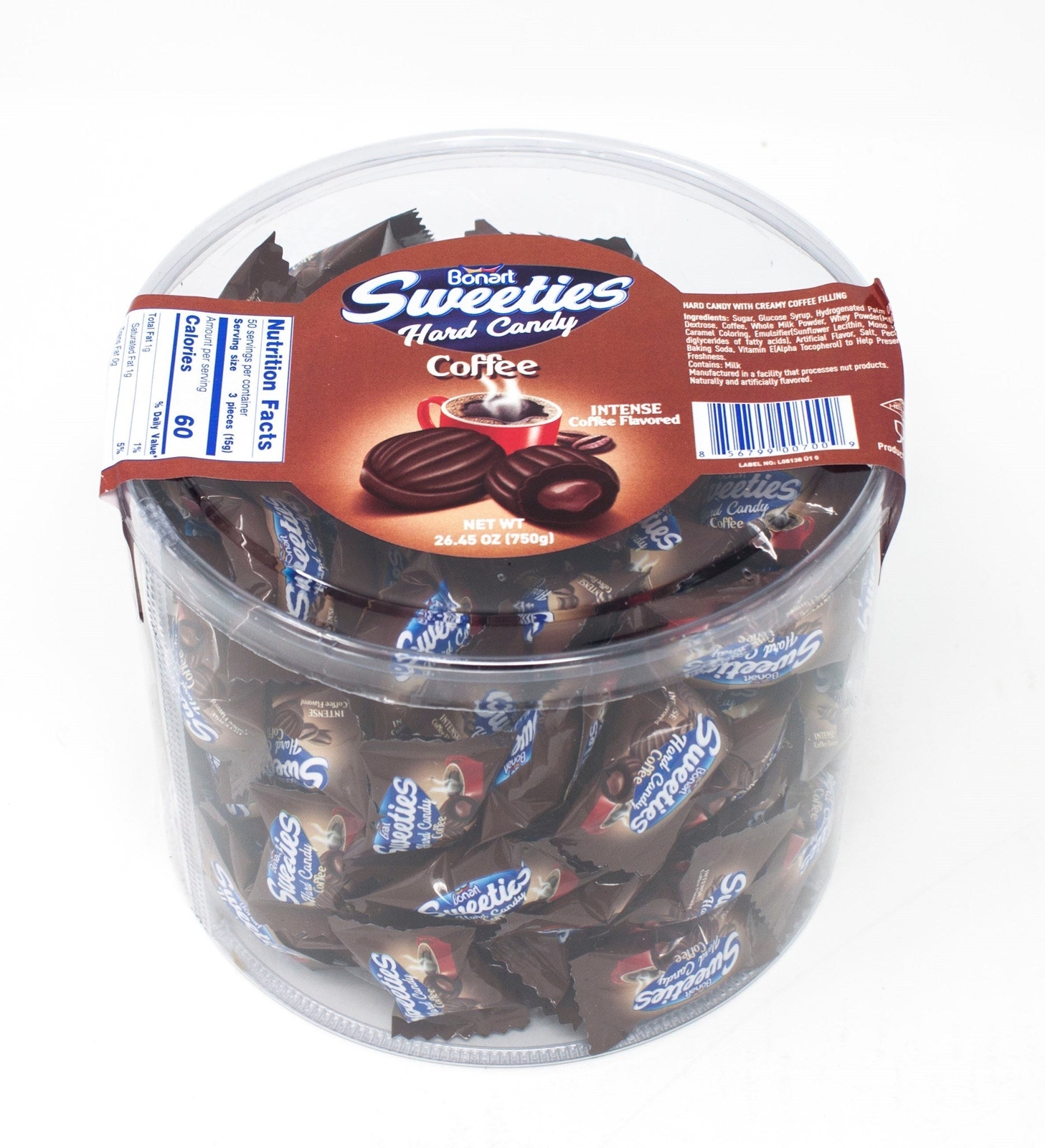 Coffee Cream Hard Candy Different Flavor Individually Wrapped by NY Spice