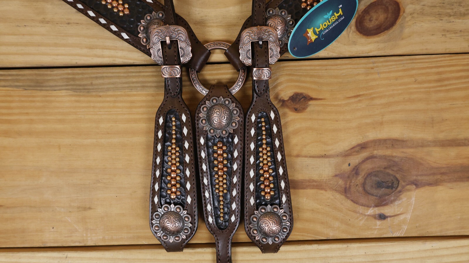 Headstall & Breast Collar Tack Set for Horse