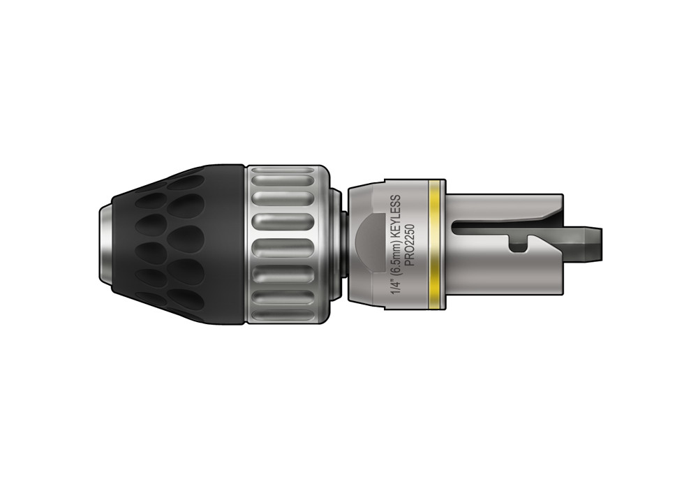 Hall 1/4" Keyless Chuck Multipurpose Attachment