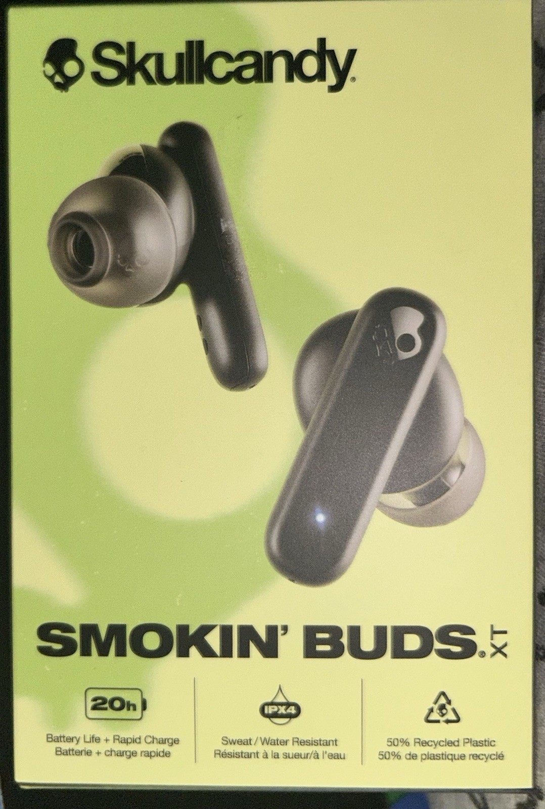 New Skullcandy Smokin Buds True Wireless Bluetooth Earbuds - Black