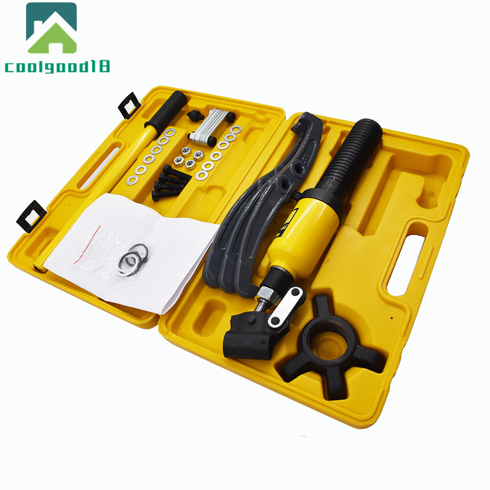3-Jaw Hydraulic Gear Puller Set 5 Ton Wheel Bearing Pulling Separator W/Case