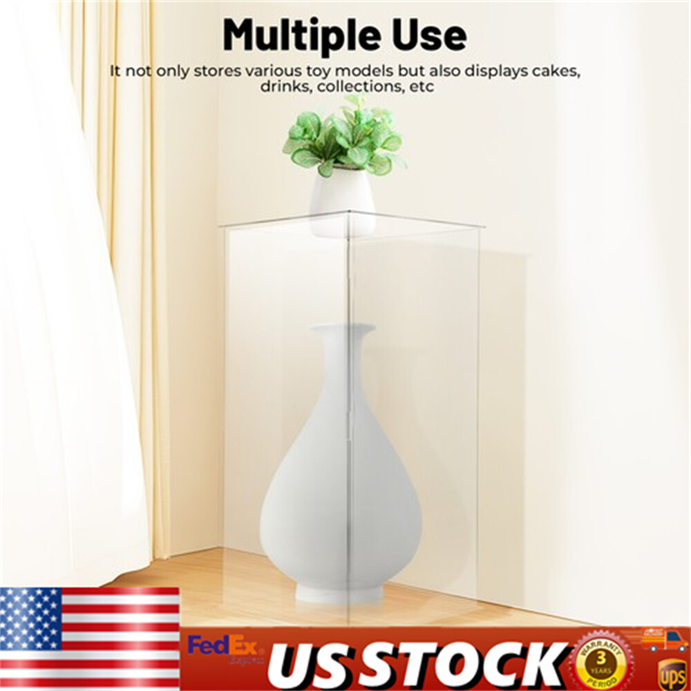 Art Materials, Collectibles, Figure, Dolls Large Acrylic Display Case Plastic