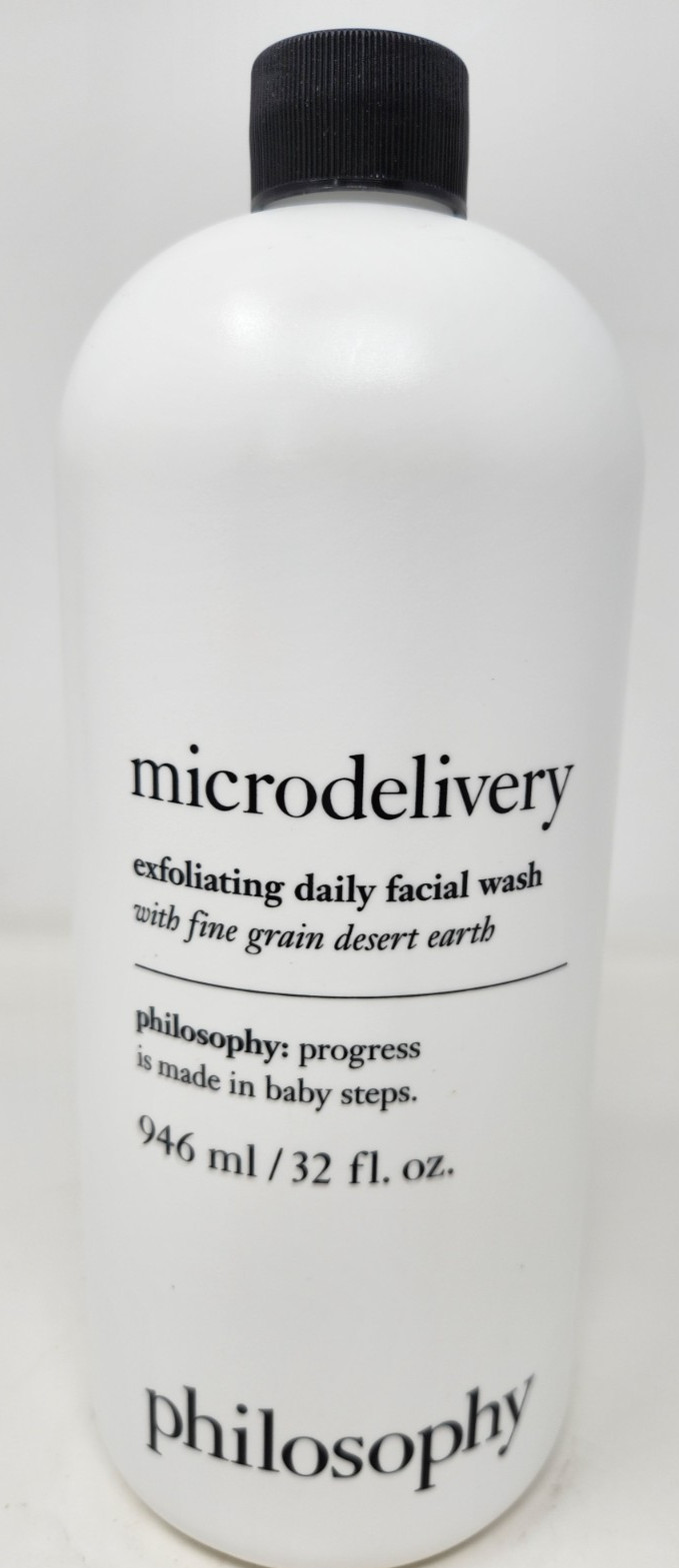 Philosophy Microdelivery Exfoliating Daily Facial Wash 946ml/32 oz New