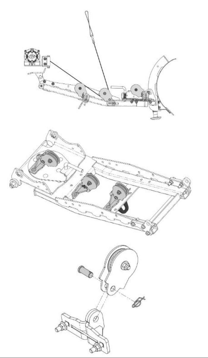 KFI QUICK PLOW PULLEY-SYNTHETIC 106745
