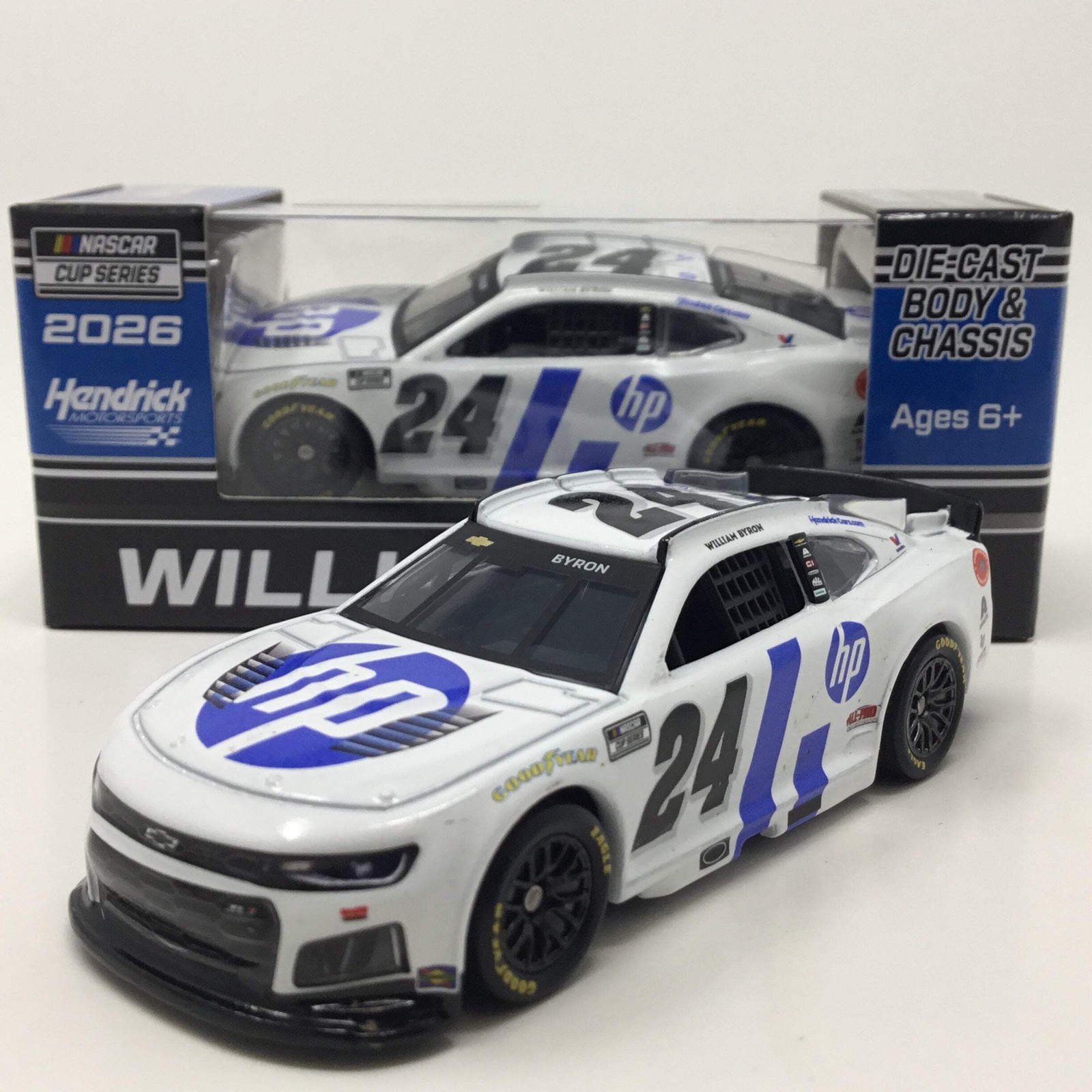 William Byron 2026 HP 1:64 Diecast