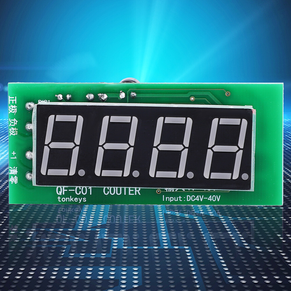 Counter Module High Quality 4 Digit Digital With Memory Function QF C04 DC4-40V