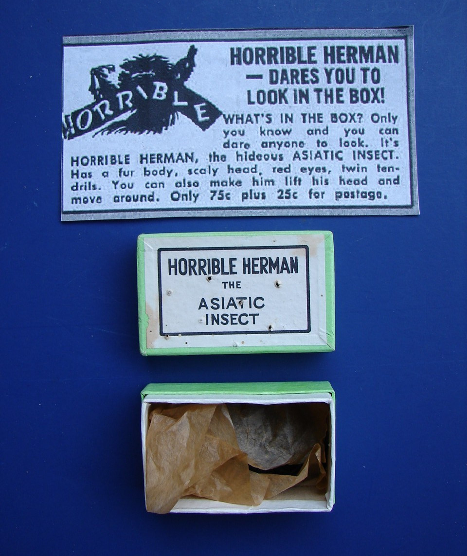 1950's HORRIBLE HERMAN THE ASIATIC INSECT Famous Universal Monsters Filmland #1