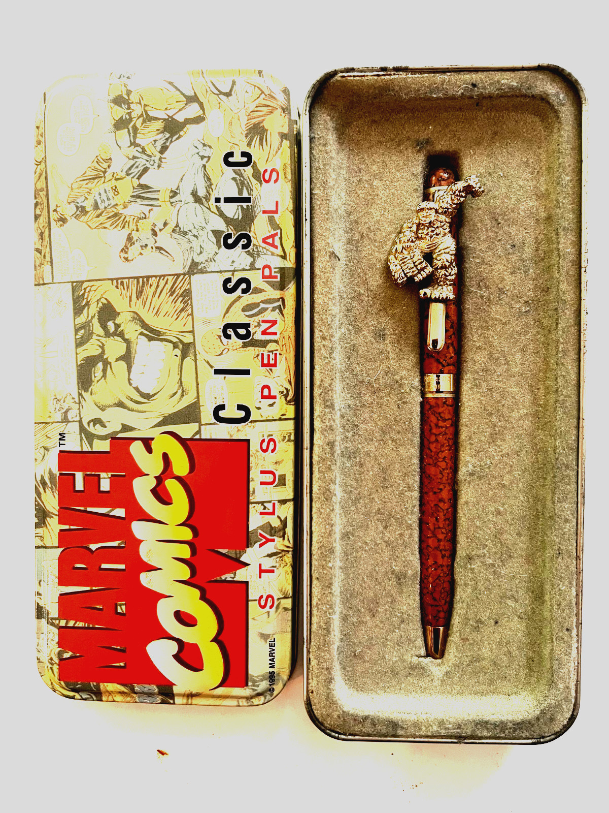 Thing Classic Stylus Pen Pals w/Box, Marvel Comics, 1995