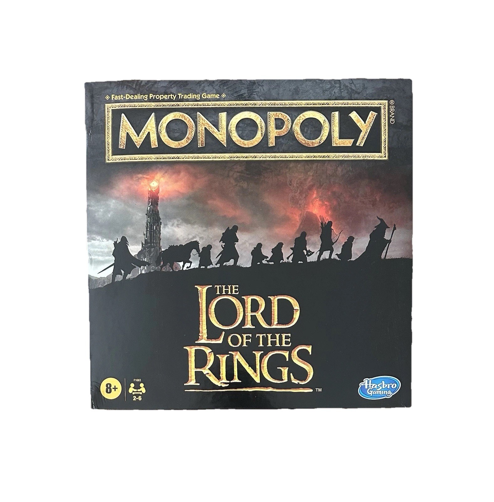 Monopoly Lord Of The Rings with 9 Detailed Miniatures & Ring - READ DESCRIPTION!