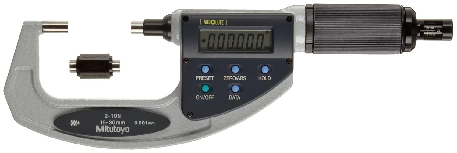 Mitutoyo Metric Digital Quickmike Adjustable Force Outside Micrometer 15-30mm
