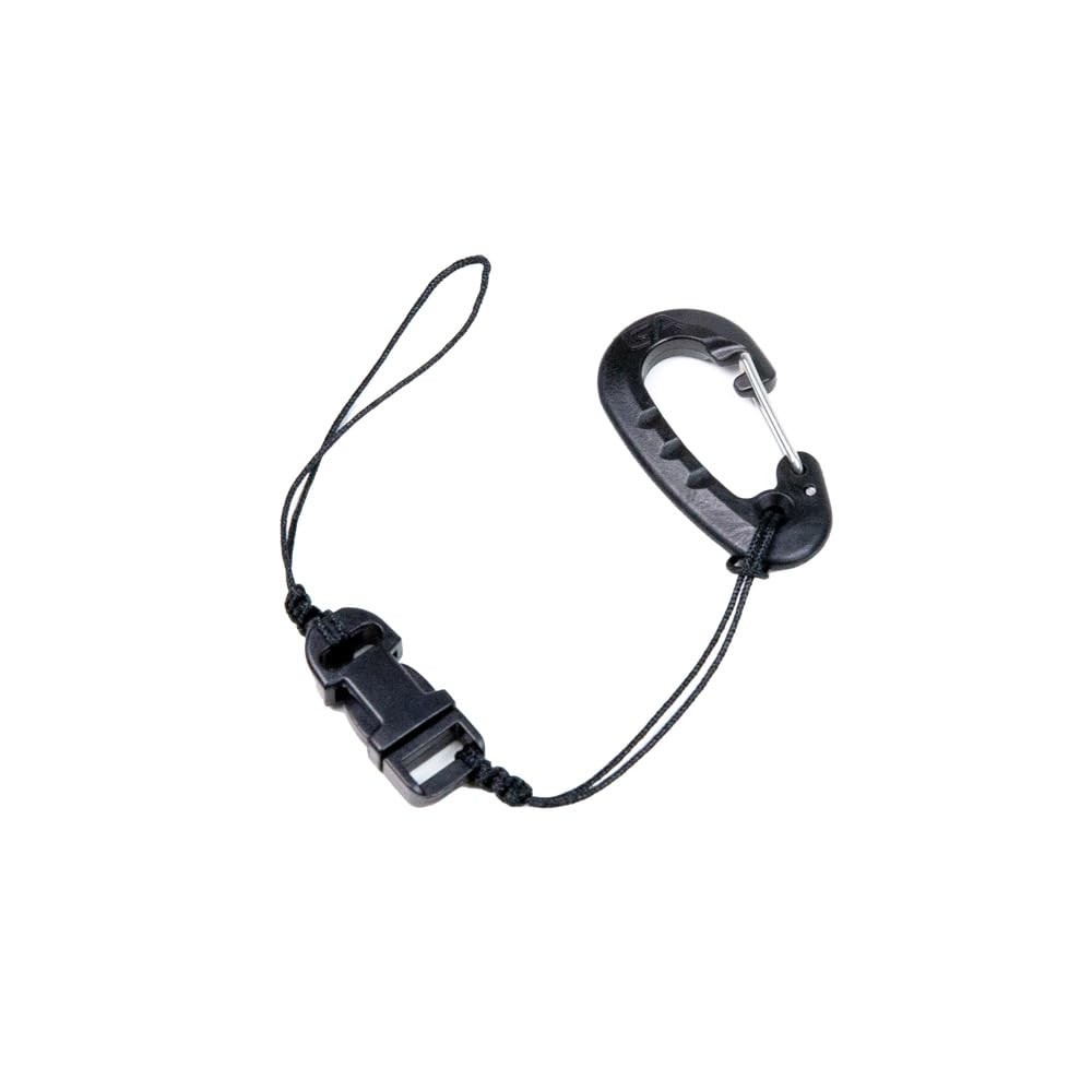 Guardian Angel Short Tether Attachment Accessory | Easy Safety Short, Black