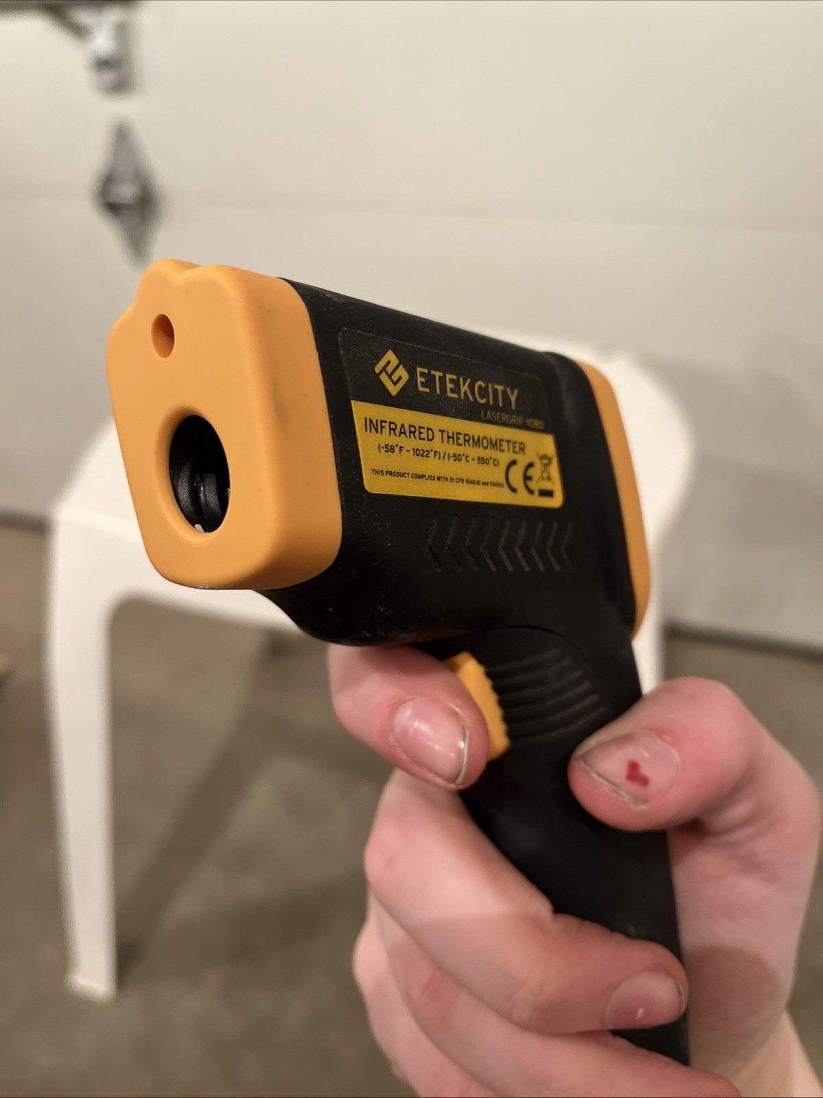 Infrared Thermometer Etekcity Lasergrip 1080 Digital Laser Non Contact LCD