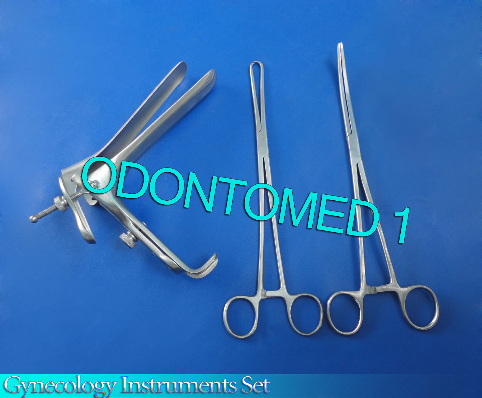 Exam Set w/Pederson Speculum Large Gynecology Instruments Ds-1214