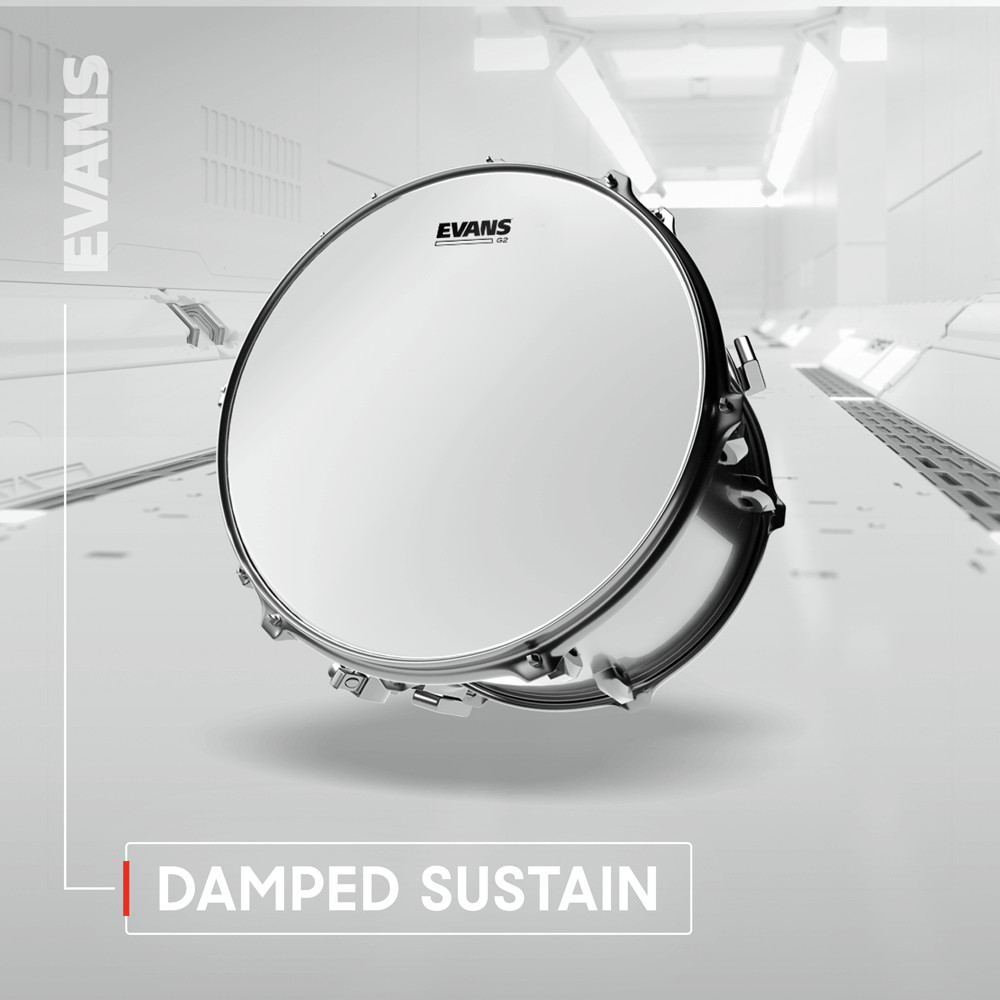 Evans G2 Clear Drum Head, 15 Inch