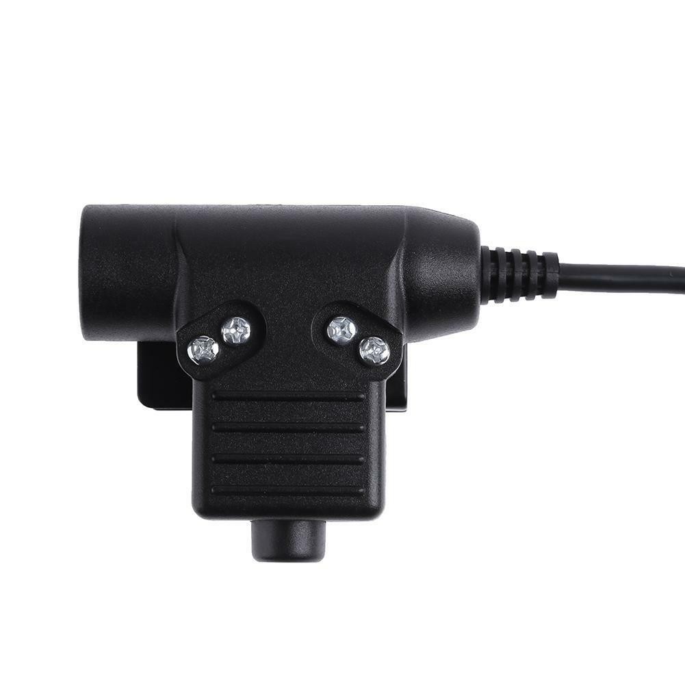 U94 PTT Adapter For REAL STEAL RS Headsets For KENWOOD Plug Replace Parts