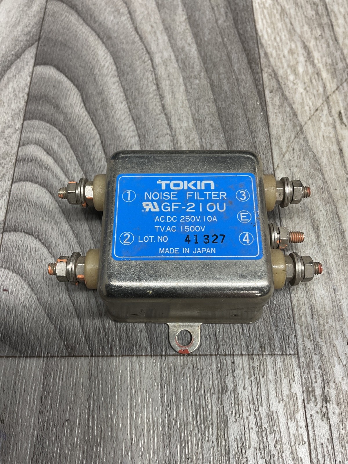 TOKIN GF-21OU NOISE FILTER 250 VOLTS #4016PT204SI
