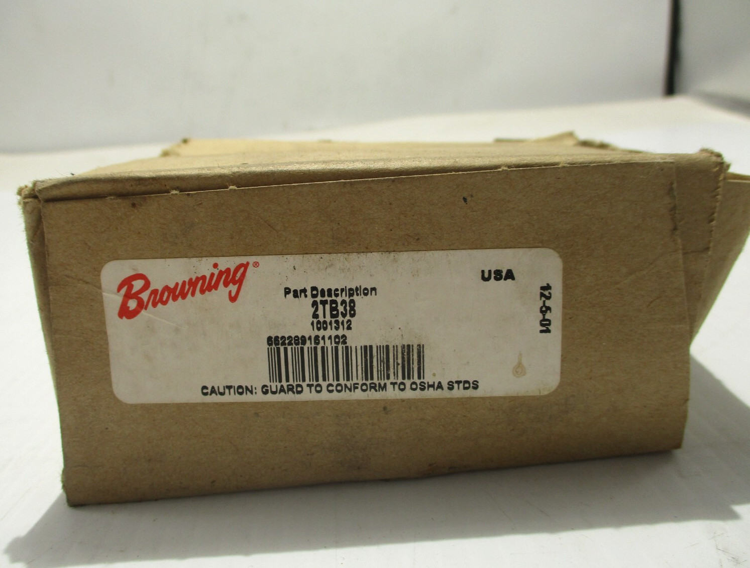 NEW BROWNING 2TB38 2-GROOVE PULLEY SHEAVE