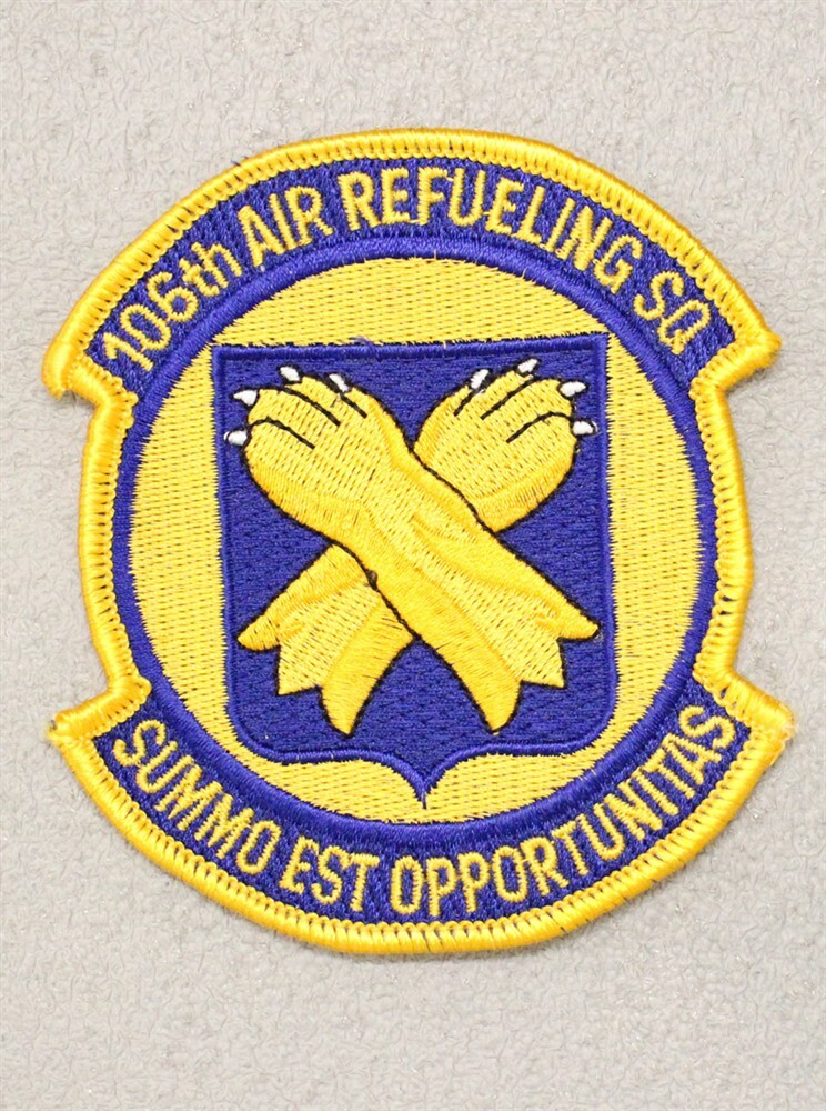 106th Air Refueling Squadron - USAF Air Force Patch 1472