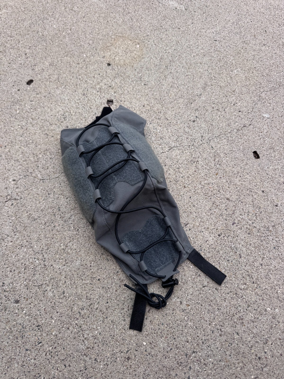 Midwest Armor XL Helmet Cover With Retention System Operator Gray
